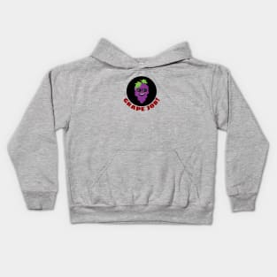 Grape job | Grape Pun Kids Hoodie